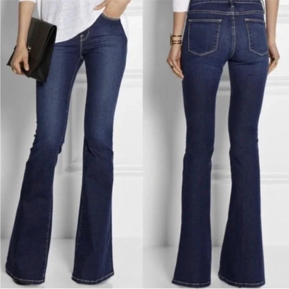 Frame Denim Le High Flare Jean in Benedict Canyon Size 25 - Picture 1 of 8